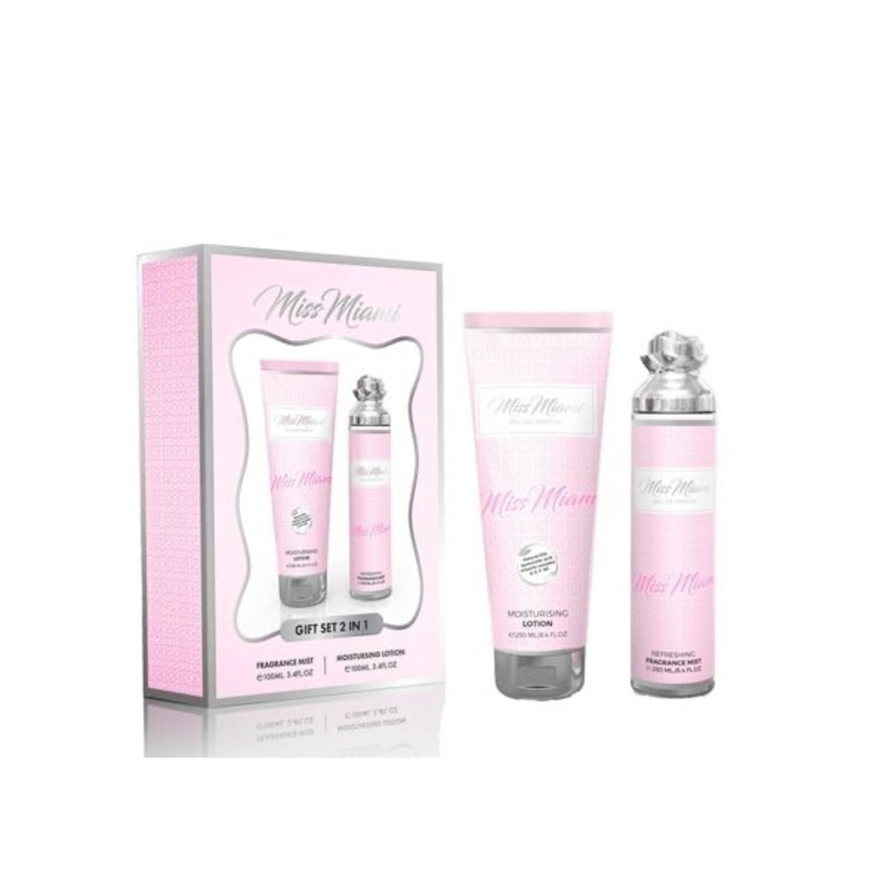 Emper Miss Miami 2-in-1 Gift Set for Women Perfume Fragrance Set
